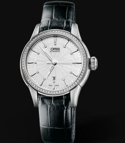 Review Oris Artelier Date Diamonds 31mm Replica Watch 01 561 7687 4951-07 5 14 60FC